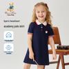Classic Teddy Girls' Summer A-line Polo Dress