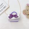 Stylish Girls Pearl Handbag With Chic Chain Strap And Adorable Bow Pattern For Toddlers