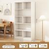 Bibliotecă cu mai multe niveluri: Depozitare pentru sufragerie care economisește spațiu