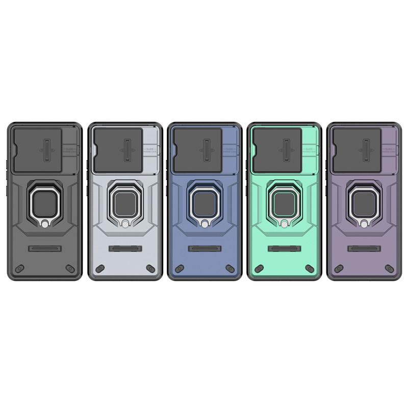 For ViVo iQOO Z9 Turbo Plus Case iQOO Z9 Turbo+ Cover Slide Camera Protector Holder Protective Phone Cases iQOO Z9 Turbo Plus