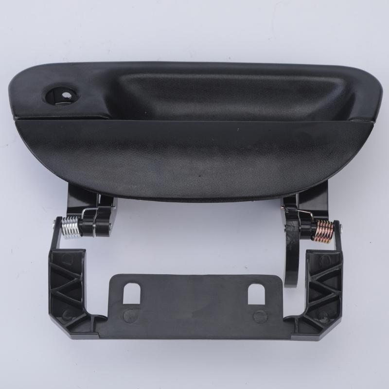 XL3Z9943400AAA Liftgate Exterior Handle, Black Plastic Replacement Part with Mounting Posts for F150 F250 F350 F450 F550 Manual Rear Gate Opening and