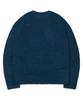 Nomaenyueol Reversible Wool Hairy Knit - Whale Blue