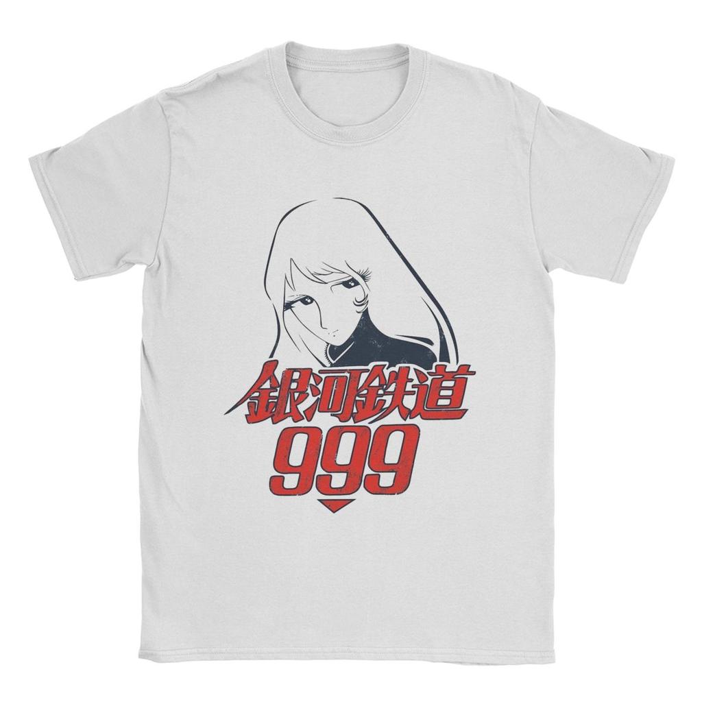 Men's T-Shirts Galaxys Expressed 999 Funny Pure Cotton Tees Short Sleeve Anime T Shirt Round Collar Clothing Gift