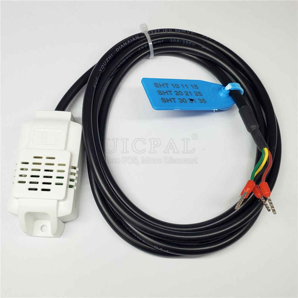 SHT31 Temperature Humidity Sensor Probe Cable Wire Self-Calibration 14 Bits Digital Capacitance Sensors OEM Length I2C Output 9MReplacement Sensors2