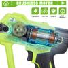ONEGREEN Brushless 30MM Electric Pruner Shear 2 Gears Cordless Tree Bonsai Pruning Scissors Tools For Makita 21V Battery Pin