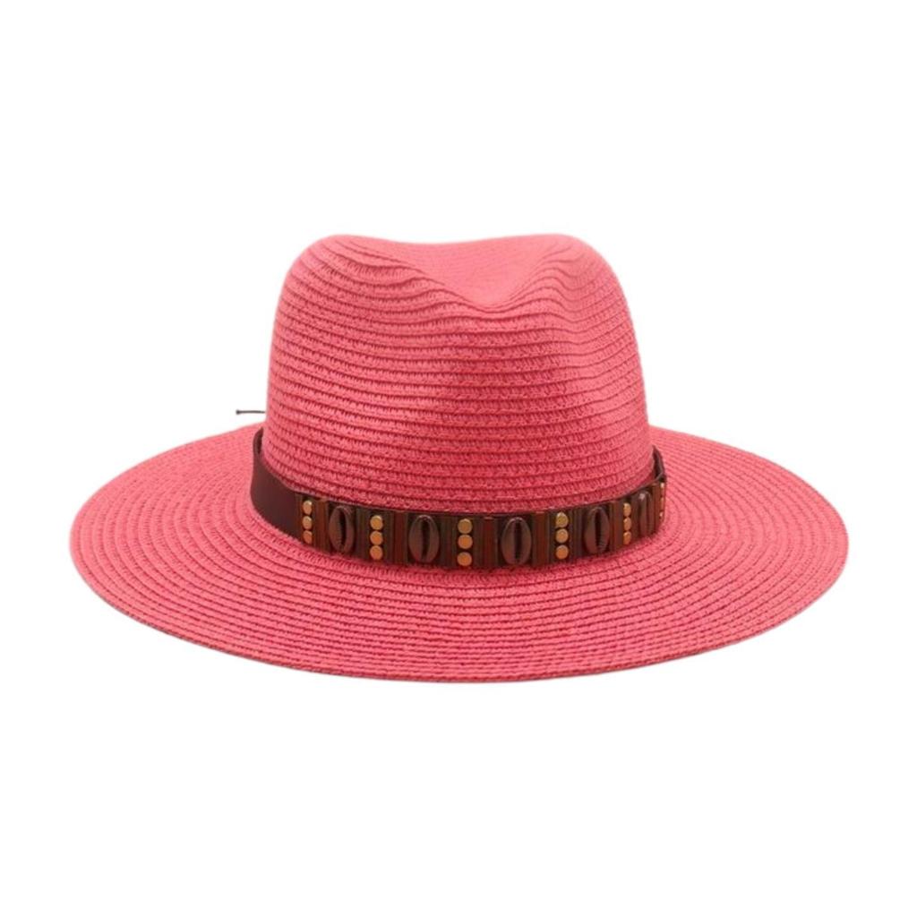 Famous Style Straw Hat Men And Women Travel Beach Sun Hat