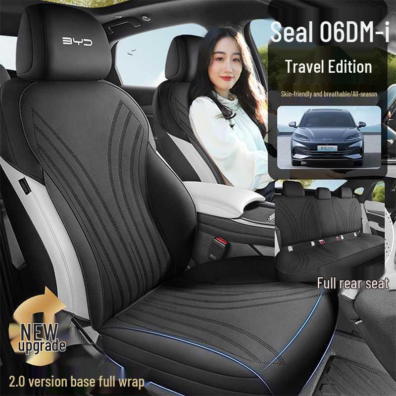 2026 BYD Seal 06 Wagon Suede Saddle Pad Half-Wrapped Seat Cushion