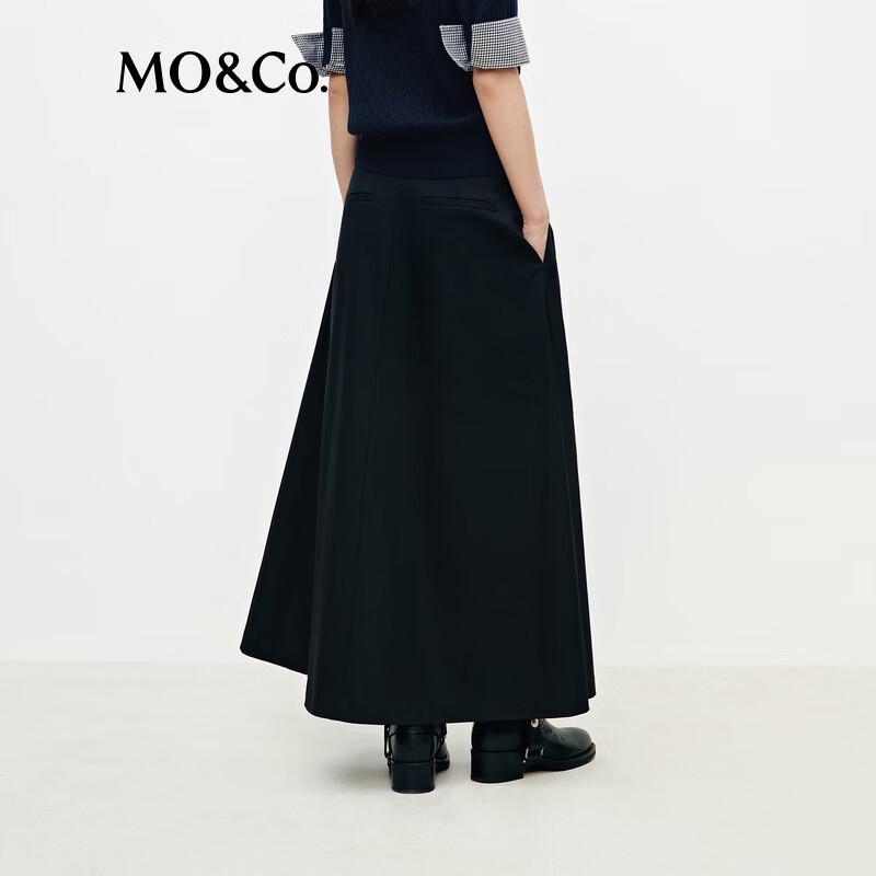 MO&Co. A-Line High-Waist Long Skirt