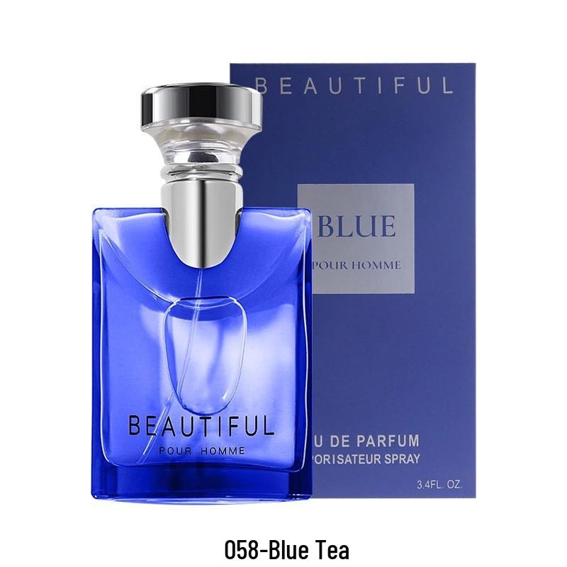 Little City Yika Darjeeling Tea Men's Perfume - 100ml Azure Gentleman Cologne, Long-lasting Light Fragrance