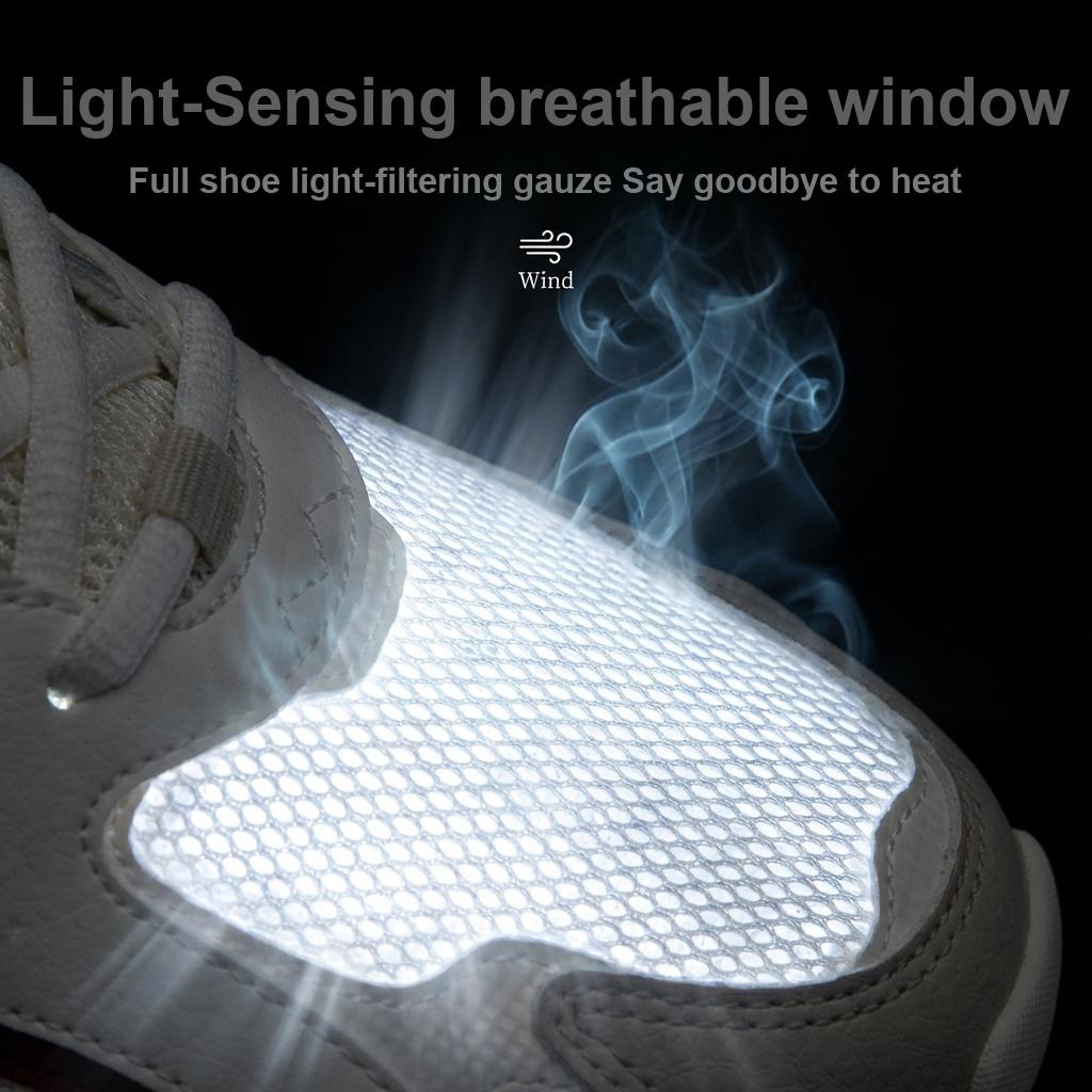 Anta Gravity Fabric Synthetic Leather Breathable Mesh Fashion Casual Versatile Lightweight Comfortable Low-Top Dad Shoes Men Sneakers 112628811R-2