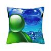 Fish Meme Frutiger Aero Square Pillow Cases  Cushion Covers Fashion Polyester Decorative Pillowcover for Sofa
