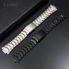 For Casio EFB-680/ECB-10YD Watchband Steel Bracelet Convex Interface Stainless Steel Watch Strap Men's Watch Accessories 14x26mm