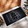 Linkin Park Crystal Velvet Rug, Custom Name Text Personalized Non‑Slip Floor Mat for Home Decor Gift