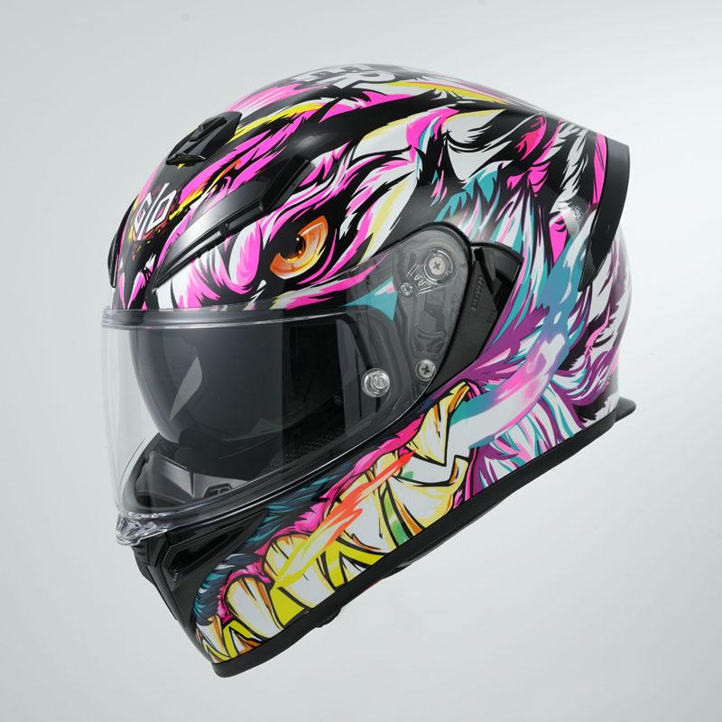 All-Season Motorcycle Full Face Helmet, 3C Certified for Men and Women