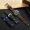 Vintage Crazy Horse Leather Watch Band Handmade Stitching Cowhide Strap for Panerai 18mm 20mm 22mm 24mm 26 Smartwatch Wristband