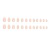 Fashionharbour 24PCS Everlasting French Nails Artificial Nails Art Set| Lightweight & Long Lasting| Easy To Use| Quick Fix For Festivals & Special
