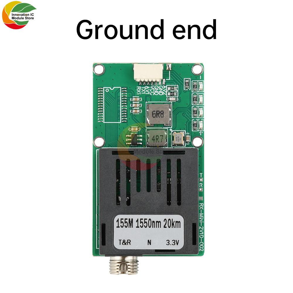 Optical Transceiver Module DC 5.5-26V TTL Drone-specific FC RX/TX/AV/VCC/GND Interface for Optical Terminal Equipment