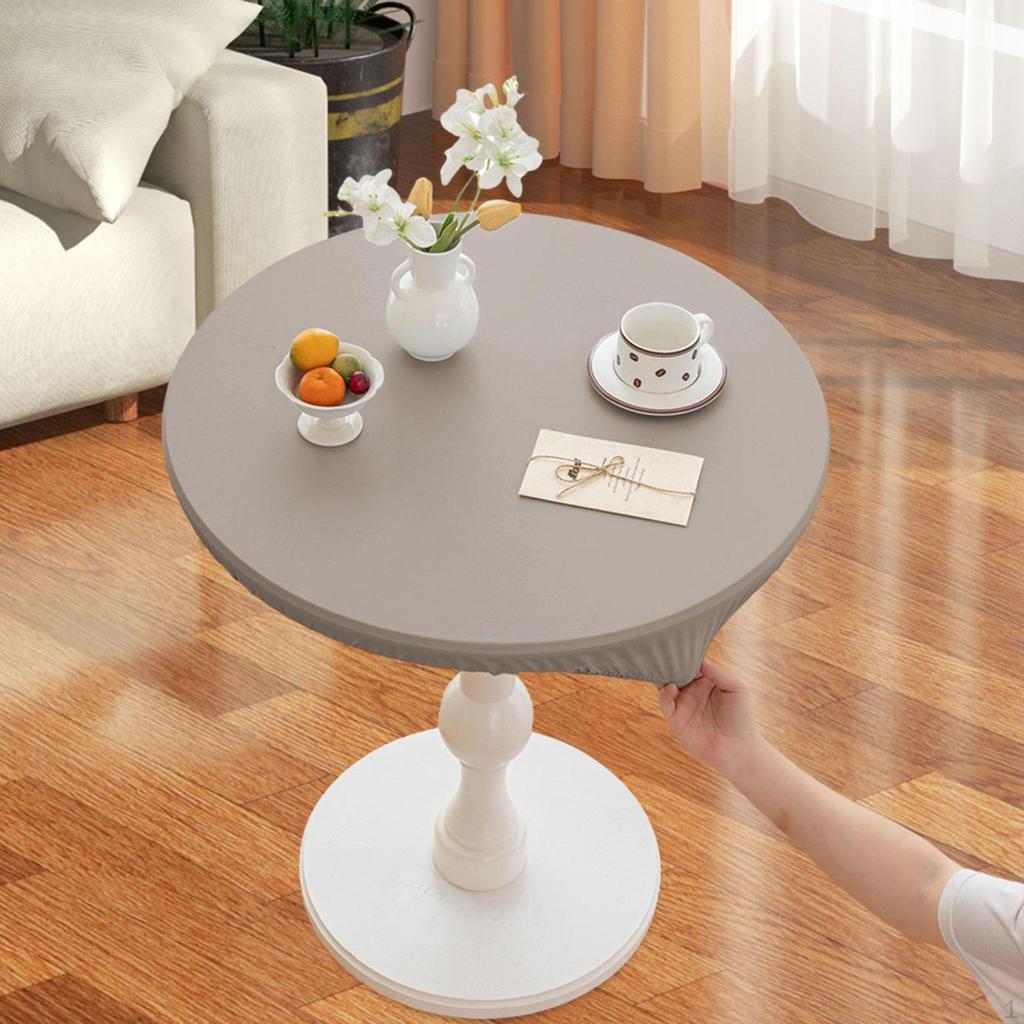 Elastic Stretch Table Protector for Kitchen and Event Use