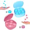 Gonggi Korean Game Set Weighted Gongi Stones Game Kids Party Catch Stone Gravity Toys Gift Gong-Gi Game Set With Case