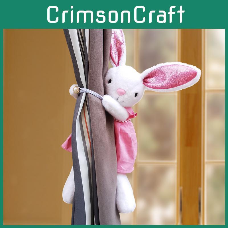 Dress Bella Wear Rabbit Curtain Tieback Animal Doll Toy Childrens Decor Room