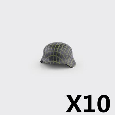 US Soviet British Soldier Figures Helmet M1ssh40 M3 Beret Military Accessories Building Blocks Toys For Children J004
