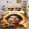 Flaming Animated Character Face. Bedding Sets Duvet Cover Sets Duvet Covers Pillowcases(1 * Duvet Cover 2 * Pillowcases Without Duvet Insert)