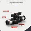 Pneumatic HVFF Quick Connect Flow Control Valve