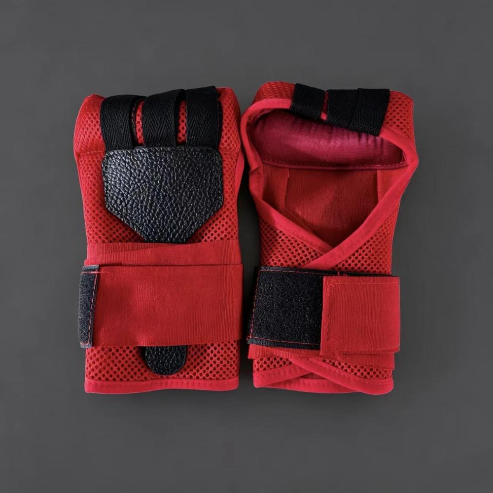 Stoßdämpfender Kampf-Handwickel Polyester Trainingsschutz Enganliegend Boxhandschuhe Sanda