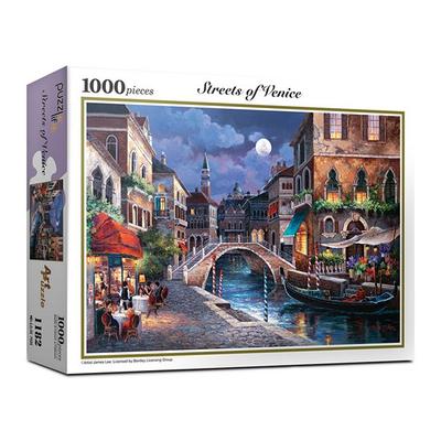 B&B Puzzle Venice Street Jigsaw Puzzle PL1182, Korean Popular Puzzles
