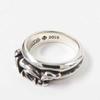 Excellent CHROME HEARTS Ring Half Classic Dagger Ring Silver SV925 Women Used