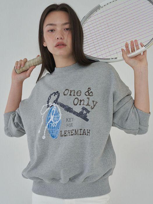 

LEHEMIAH Keyring sweatshirt [Grey] Grey