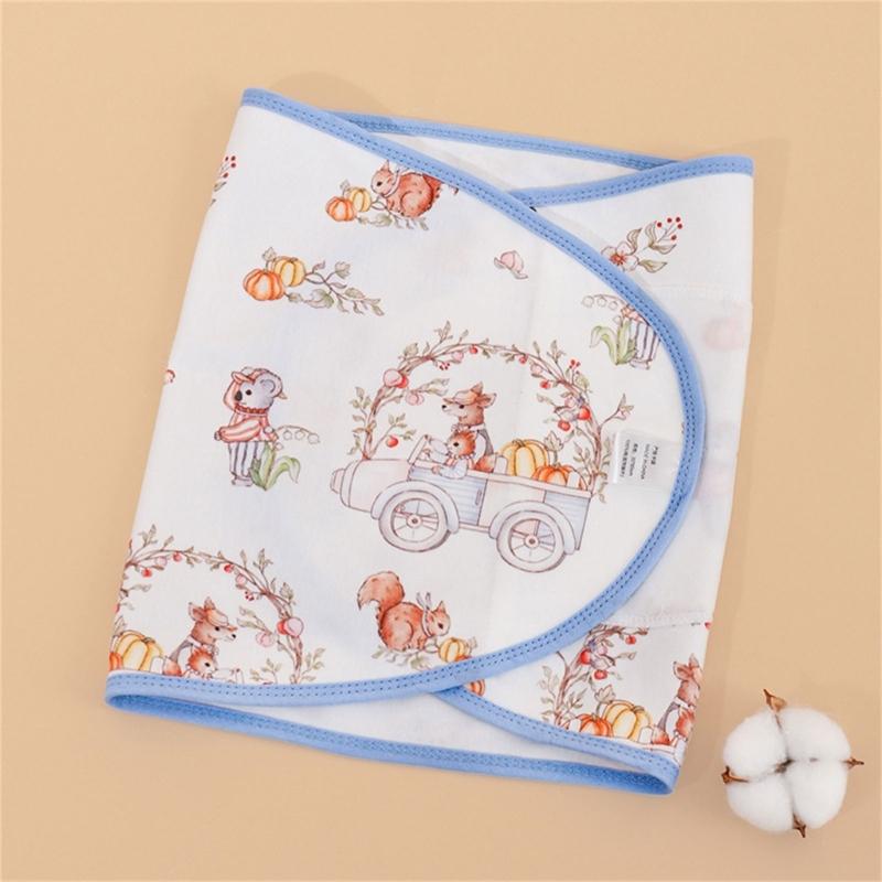 Baby Pucktücher Decke Atmungsaktiver Baumwollstoff Bequemes Wickeltuch zur Beruhigung von Neugeborenen im Alter von 0 bis 3 Monaten