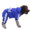 Adidog Vestiti Tuta per Cani Vestiti Caldi per Cuccioli per Animali Domestici per Cani Felpe con Cappuccio Felpa Yorkie Bulldog Francese Abbigliamento per Cani Cappotto Giacca