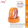 Residue-Free Water & Electricity Line Warning Tape for Site Floor Protection
