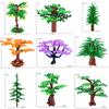 MOC Kreative Experten Ideen Stadt Pflanze Baum Laube Wald Modellbausteine DIY Zusammenbau Bausteine Spielzeug für Kinder XMAS Geschenke