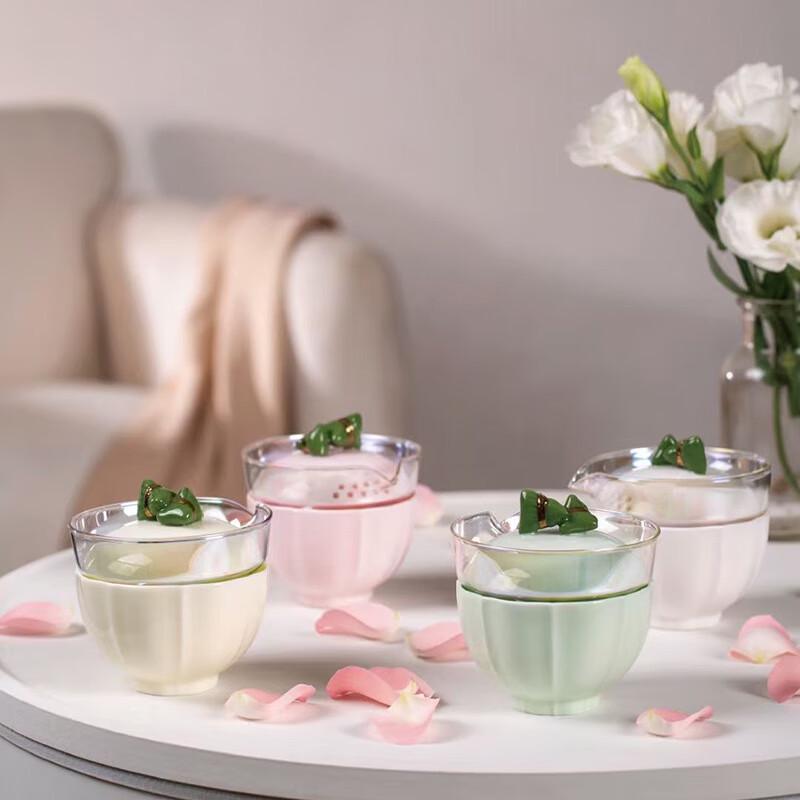 Jingxun Ceramic Travel Tea Set (1 Pot, 3 Cups)