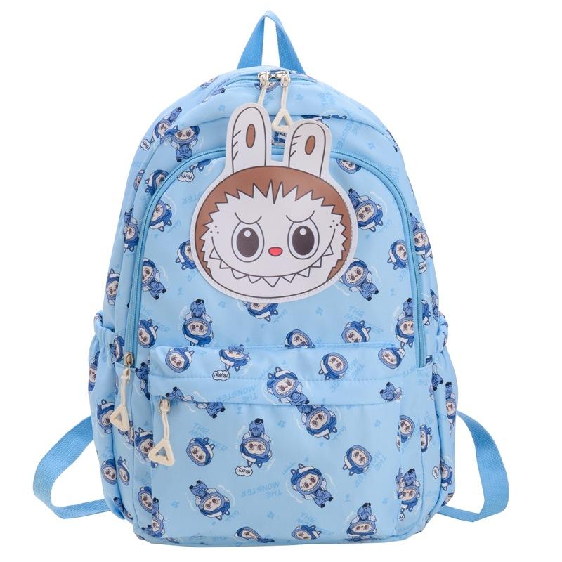 Kindergarten Primary School Students Schoolbag Cute Cartoon Foreign Style Printing Children'S Backpack Large Capacity Children'S Backpack