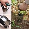 Plant Hole Digger for Planting Seeds And Bulbs Lightweight Garden Seeds Dispenser with Wooden Handle Handheld Tool for Tulip Daf