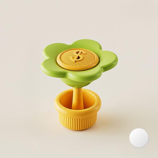 Toilettenspültaste mit Aromatherapie-Schlitz, Blumenform, Toilettenspülkastenknopf, Toilettenspülkastenknopfhilfe, Badezimmerdekoration