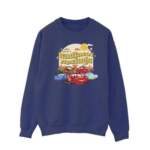 Disney Mens Cars Radiator Springs Group Cotton Sweatshirt