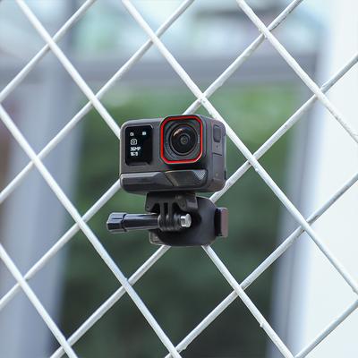 For Action 5Pro Flexible Camera Strap Adjustable Quick Release Camera Stand Rotatable Insta360 X5 Sport Camera Elastic Clip