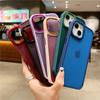 Candy Color Matte Camera Protection Phone Case For Iphone 14 13 12 11 Pro Max Xr Xs Max Shockproof Bumper Electroplated Cover