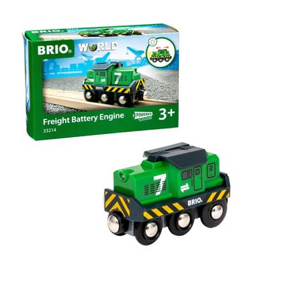Brio Power Cargo Engine for Ages 3 and Wooden Gift 33214, Up. [Toy, Toy, Locomotive, Car, (Birthday/Christmas)]
