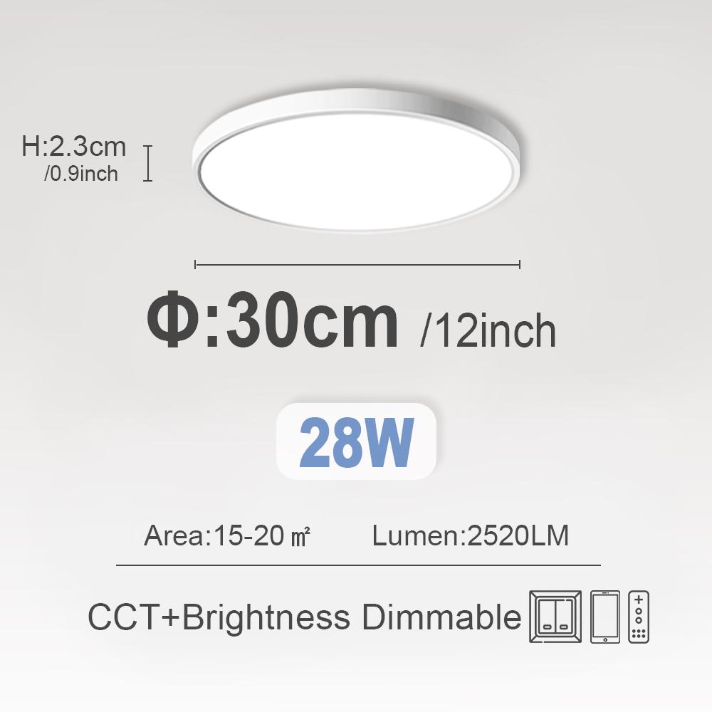 Smart LED Ceiling Lamp Tuya APP Remote Control  Voice Control Alexa Dimmable Lustre Light for Living Room Bedroom Lighting Luces