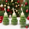 1/3PC Christmas Candles Gingerbread Man Christmas Tree Shape Scented Candles Handmade Aroma Candle Halloween Party Home Supplies