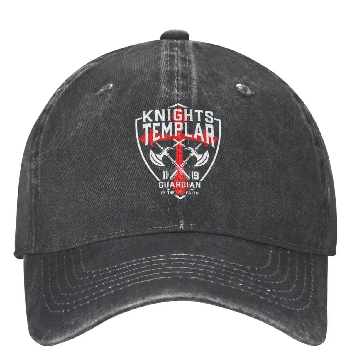 

Knights Templar Baseball Cap Guardian of The Faith Outdoor Sun y2k Cool Hip Hop Dad Hats Unisex Sun protection Cap Gift Adjustable& 8Y