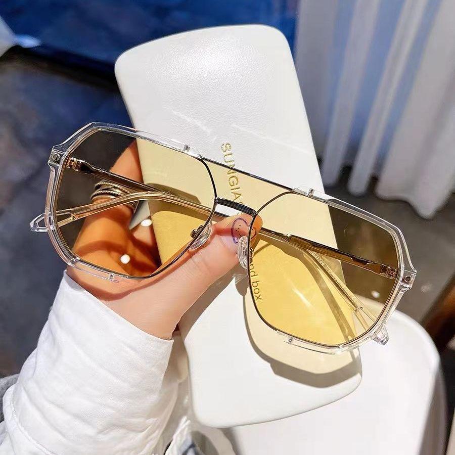 Ochelari maro la modă supradimensionați fotocromi anti-lumină albastră pentru bărbați și femei