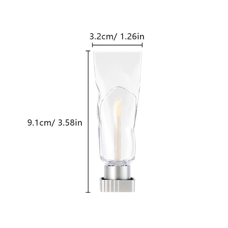 Diy Lip Glaze Empty Tube Toothpaste Type Lip Gloss Tube Refillable Bottle Liquid Container Bottle Lipgloss Concealer Tubes