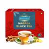 Samaara Masala 100 Teebeutel | Aromatisierter CTC Assam Schwarzblatt-Tee | Chai Patti Pulver | 200g Schachtel