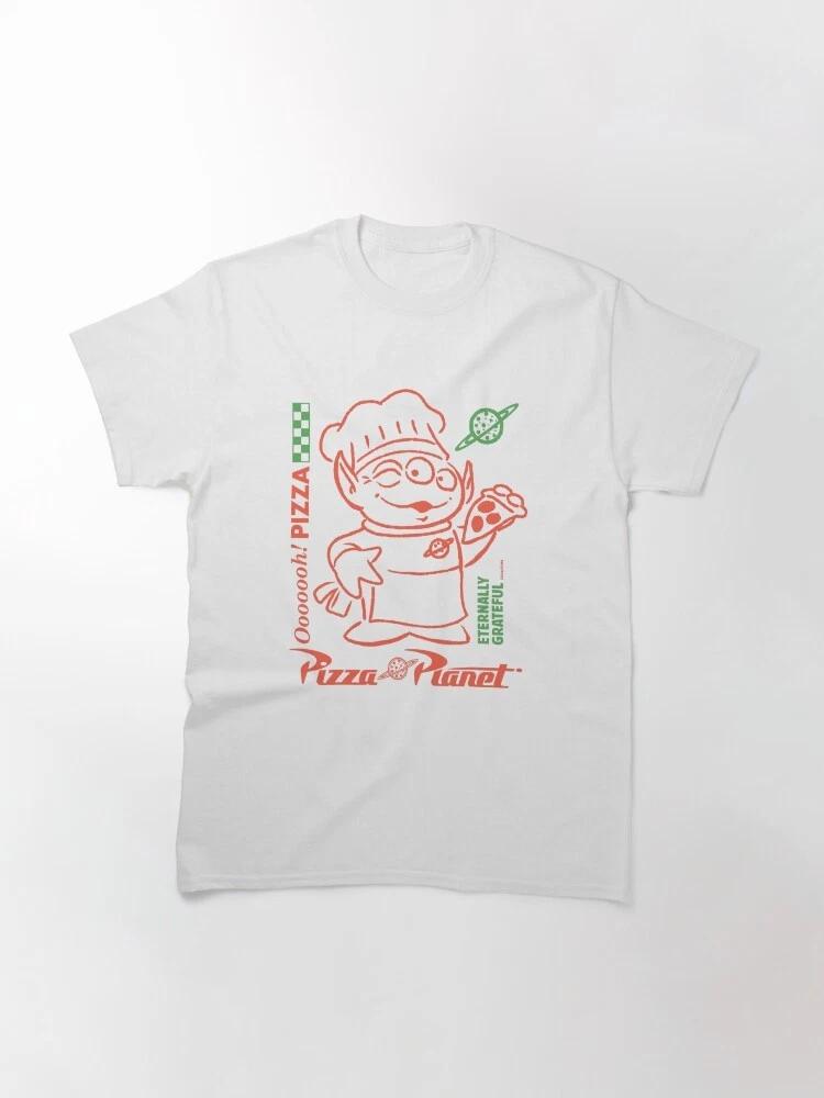 world Alien Ooooh Pizza Toy Story Alien Classic TShirt Unisex Style S